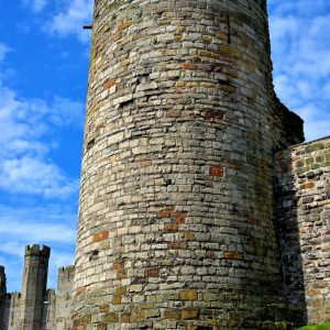 Town Wall Tower and Castle in Caernarfon, Wales - Encircle Photos