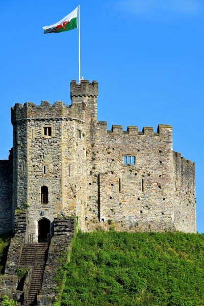 Norman Shell Keep of Cardiff Castle in Cardiff, Wales - Encircle Photos