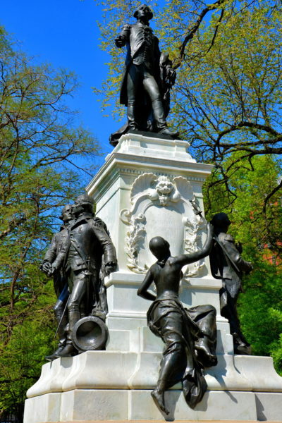 Marquis de Lafayette Sculpture in Washington, D.C. - Encircle Photos