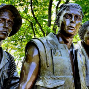 Three Soldiers Sculptures by Frederick Hart in Washington, D.C. - Encircle Photos