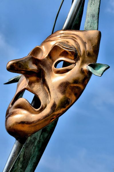 Mask Detail of Festival Delle Arti by Harry Marinsky in Charleston, West Virginia - Encircle Photos
