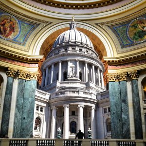Wisconsin State Capitol Building Composite in Madison, Wisconsin - Encircle Photos