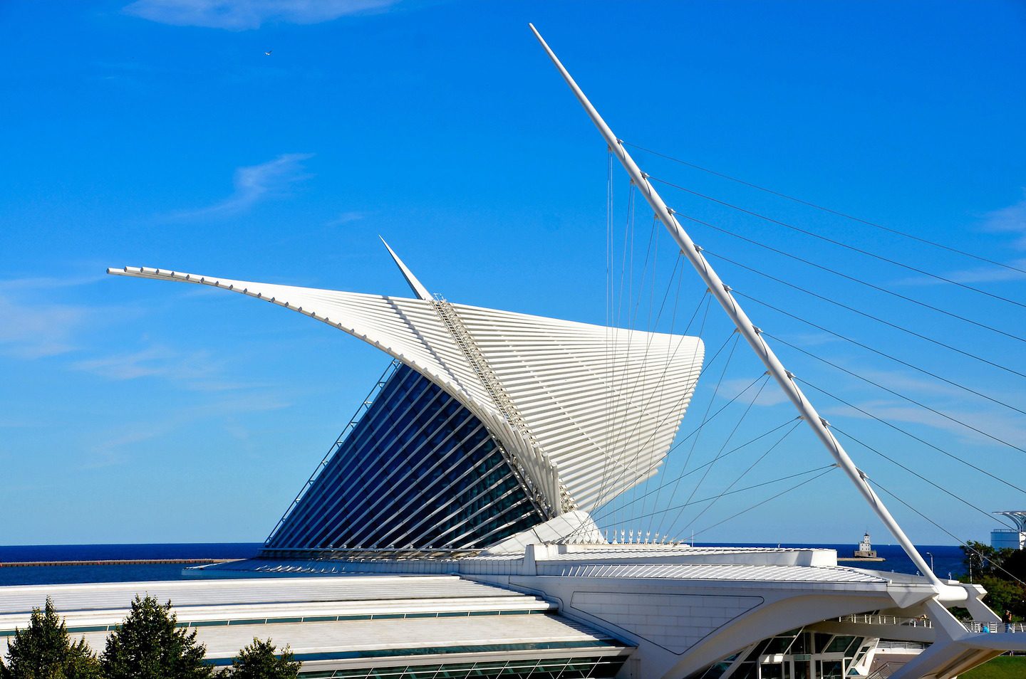Quadracci Pavilion at Milwaukee Art Museum in Milwaukee, Wisconsin